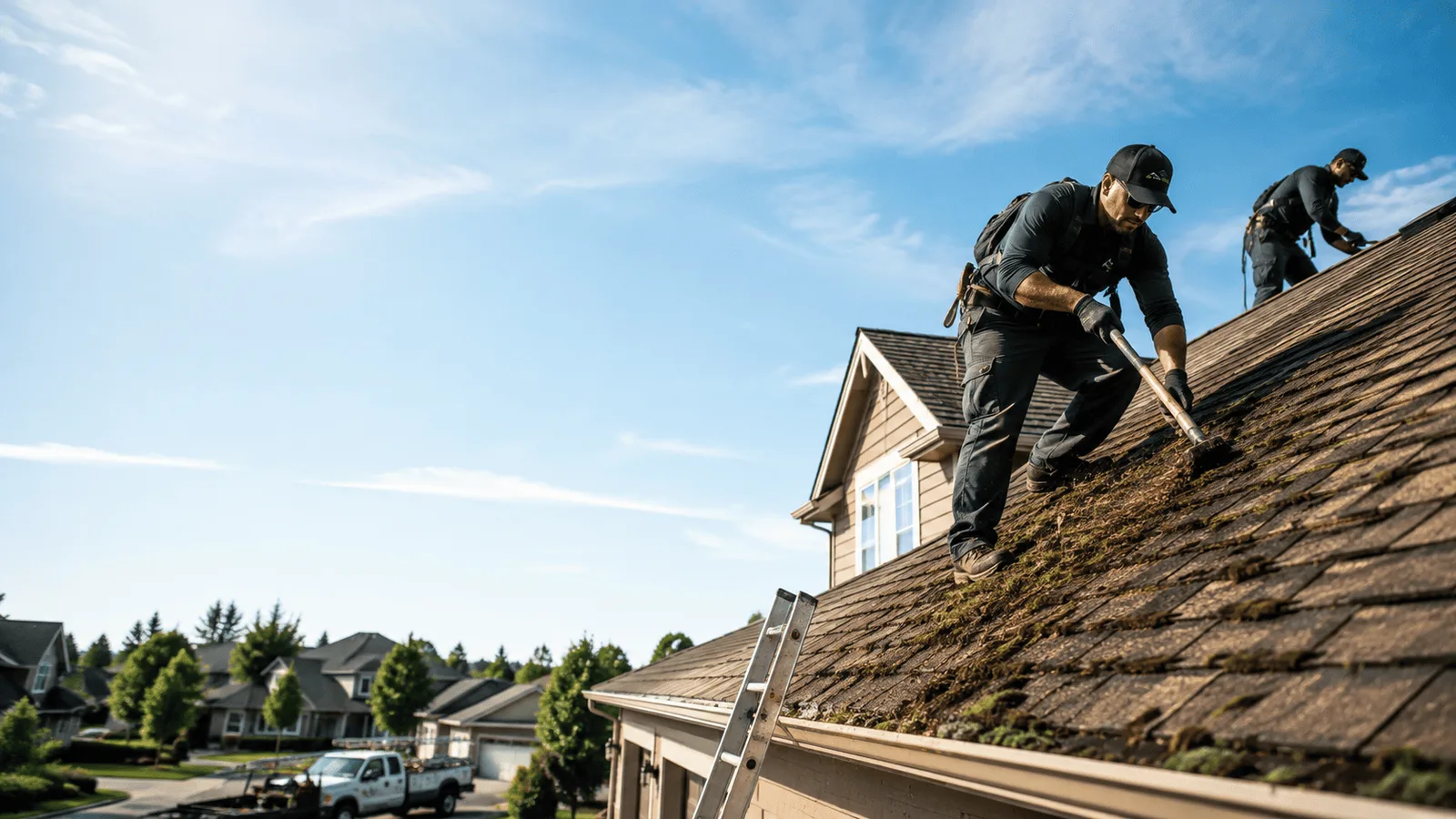 Roof Moss Removal in Two Dot, MT near me